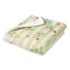 nishikawa[ запад река ] одеяло половина Kett покрывало на колени 140X100cm... Wedgwood лесная земляника 2 листов соединять зима Reversi b