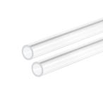 DMiotech 2 шт 6mm x 8mm x 300mm прозрачный акрил труба жесткость пластик камера аквариум труба водяное охлаждение система трубы для 
