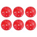 PATIKIL уличный pikru мяч мяч 26 дыра pikru мяч 6 упаковка якорь предназначенный закрытый вне спортивный красный 