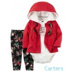 送料無料 Carter's カーターズ 海外子ども服 インポート子ども服 ブランド子ども服 セットアップ パーカー ボディスーツ レギンス