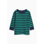 送料無料 next ネクスト ボーダー 長袖 Tシャツ トップス 男の子