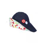 送料無料 oobi ウーヴィー BRIDGETTE LARGE BRIM DENIM &amp; BUTTONS HAT 帽子 ハット 日よけ帽子 春夏女の子 ベビー服 2016SS新作