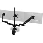 Bauhutte bow hyute длинный монитор arm GS BMA-3GS-BK широкий . передвижной район свободно перемещение ... газ давление тип 27 дюймовый соответствует Triple модель черный - производитель прямая поставка -