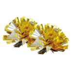 ARTEC アーテック らくらくチアポンポン 小 ゴールドシルバー 運動会  発表会 運動会 発表会 イベント 18030 -お取り寄せ品-