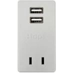 ȥåץ USBޡȥå2.4A2륬 TPP300-GR