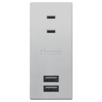 ȥåץ USBޡȥå3.4A2륬 TPP500-GR