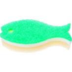 Yahoo! Yahoo!ショッピング(ヤフー ショッピング)マーナ（MARNA） ポアソンキッチン おさかなスポンジ ライトグリーン  K-170LG -お取り寄せ品-