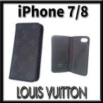  Louis Vuitton монограмма Eclipse folio iPhone iPhone 7/8 кейс M62641 чёрный мужской appre6026[ один . быстрое решение ]