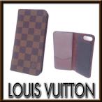 [ прекрасный товар ] Louis Vuitton iPhone кейс смартфон кейс iPhone7plus|8plus Damier folio N63353 appre6234[ один . быстрое решение ]