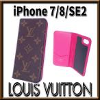 [ прекрасный товар - хорошая вещь ] Louis Vuitton folio iPhone7/8/SE2 кейс iPhone кейс монограмма / rose M61906 appre6610[ один . быстрое решение ]