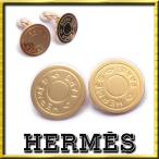 【美品】エルメス HERMES イヤリング セリエ ゴールド金具 Sellier アクセサリー クリップ式 appre6833【一撃即決】