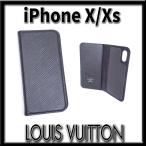 [ как новый - очень красивый товар ] Louis Vuitton epi чёрный folio iPhoneX/Xs кейс initial SHU M64469 appre6948[ один . быстрое решение ]