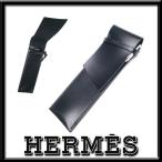 [ не использовался - как новый ] Hermes ka Ram пенал чёрный bok шарф серебряный металлические принадлежности авторучка . узор коробка appre7105[ один . быстрое решение ]
