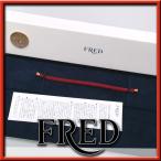 【美品】フレッド FRED FORCE 10 赤系 エンジ (LM) サイズ15 ケーブルのみ ゴールド金具 箱 ap7464【一撃即決】