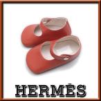 [ не использовался товар - как новый ] Hermes пинетки a Dada 18 orange кожа Kids 10cm младенец ребенок сумка для хранения ap7818[ один . быстрое решение ]
