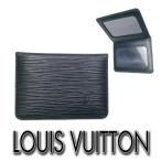 [ прекрасный товар ] Louis Vuitton maru tie печать epi чёрный poruto2karutoveru TIKKA ru установленный срок чехол для пропуска M63202 ap8586[ один . быстрое решение ]