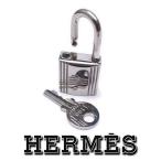 【超美品】エルメス カデナ 鍵100番 バッグチャーム開けたい方バーキン ケリーピコタン付属ペンダントトップにもap9444【一撃即決】