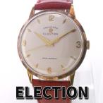 11/22値下げ【美品】エレクション グランプリ 手巻き時計 ヴィンテージ GP/SS/革 くさびインデックス メンズ 動作良好 ap9500【一撃即決】