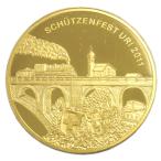  used A/ beautiful goods Switzerland present-day .. festival memory original gold coin 500 franc gold coin 2011 year u-li24 gold K24 coin money 20417077