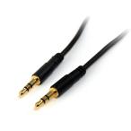 StarTech MU15MMS тонкий 3.5mm стерео Mini штекер аудио кабель (4.6m* мужской / мужской ) производитель прямая поставка 