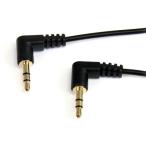 StarTech MU6MMS2RA тонкий 3.5mm стерео Mini штекер аудио кабель (1.8m* обе край L type * мужской / мужской )