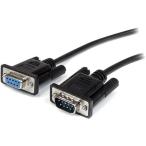 StarTech MXT10050CMBK ブラック RS-232Cストレートケーブル(0.5m) メーカー直送