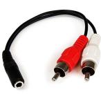StarTech MUFMRCA стерео аудио AUDIO изменение кабель 