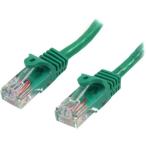 StarTech 45PAT50CMGN グリーン Cat5e LANケーブル 0.5m