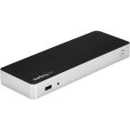 StarTech MST30C2HHPD USB Type-C �ɥå� Windows�Τߤ��б� �ǥ奢���˥��б� USB-C - HDMI/DVI 60W Power Delivery