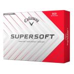  Япония стандартный товар Callaway SUPER SOFT( super soft ) мяч 2025 год модели красный 1 дюжина (12 штук входит )