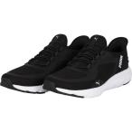 PUMA Puma бег обувь SOFTRIDE Flex гонки EASE IN ALT широкий черный 26.5cm 311996 01