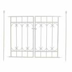  дом стиль IPN-7022G-SET-WHT железный забор Park Avenue торцевая дверь комплект белый производитель прямая поставка 
