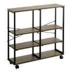  Home вкус VSWZ-80-WAL Vintage style настройка возможность полки имеется тонкий Wagon 80cm грецкий орех производитель прямая поставка 