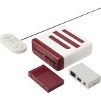 サイバーガジェット CY-RF-RW レトロフリークレッド×ホワイト(コントローラーアダプターセット)