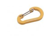 CAPTAIN STAG UM-1849 aluminium аксессуары Flat kalabina(SS)( желтый )