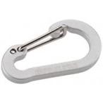 CAPTAIN STAG UM-1852 aluminium аксессуары Flat kalabina(SS)( серебряный )