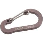 CAPTAIN STAG UM-1853 aluminium аксессуары Flat kalabina(S)( титановый серый )