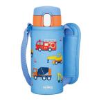 ショッピング熱中症 真空断熱ストローボトル ブルー サーモス FJV-400F BL ストロー 食洗機対応 水筒 熱中症対策 THERMOS