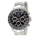 ショッピングブレス TECHNOS TP0403TB テクノスメンズクロノグラフSSブレス クォーツ腕時計 (メンズウォッチ)