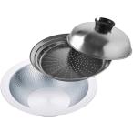 ショッピングIH対応 ファミリー・ライフ IH対応よせしゃぶ鍋 26cm 蒸し器付き(a35469) メーカー直送