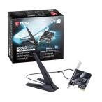 MSI BE9400 WiFi 7 PCIe Card PCIe接続 無線LANカード(Wi-Fi 7対応) メーカー直送
