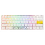 ゲーミングキーボード シルバー軸 60% 英語配列 dk-one2-pro-rgb-mini-pw-silver Ducky ダッキー One 2 Pro Mini Pure White RGB 60% version USB 有線