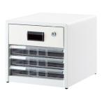 Nakabayashi AL-R4 アバンテV2レターケース A4 浅3段×鍵付1段 シロ