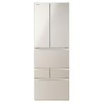 冷蔵庫 二人暮らし 462L 東芝 400L 大容量 6ドア 観音開き フレンチドア TOSHIBA GR-A460FH(EC) サテンゴールド VEGETA FHシリーズ 新生活 エクプラ特選