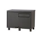 ショッピング宅配ボックス 天馬(Tenma) 110015938 ダークグレー 積み重ねても受け取れる宅配ボックス