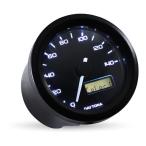デイトナ D44196 VELONA 電気式 スピードメーター ブラックボディ/3色LED φ48 140km/h表示