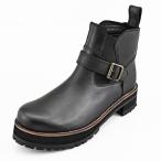 デイトナ D62936 バイク ブーツ ライディングブーツ レディース 厚底 本革 牛革 シフトパッド/クッションパッド内蔵 サイドゴアブーツ HBS-008+ ブラック 23.5cm