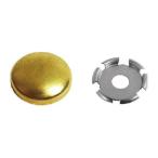 ダンドリビス いたずら防止キャップ 16mm 真鍮 C-MSXBCX-10