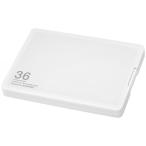 ���ꥫ���ɥ����� ELECOM ���쥳�� CMC-SDCPP36WH ����ǥå�������դ� SD18��+microSD18���Ǽ �ۥ磻��