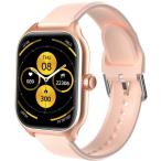 スマートウォッチ スマートR Y-75 ピンク 腕時計 時計 メンズ レディース 防水 運動 睡眠 血中酸素 心拍数 健康管理 誕生日 新生活 プレゼント ギフト